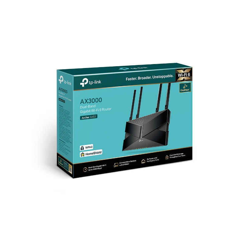 Router TP-Link Archer AX53, AX3000 WiFi6