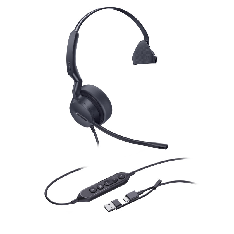 Yealink UH44 Mono Teams USB-C/A náhlavná súprava