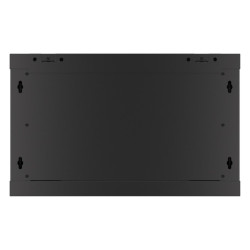 LANBERG RACKOVÁ SKRIŇA 19'' PRO MONTÁŽ NA STENU 6U/600X600 PRO VLASTNÚ MONTÁŽ S KOVOVÝMI DVERAMI ČIERNA