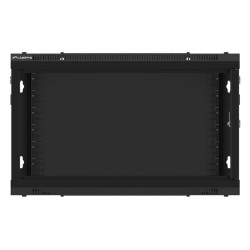 LANBERG RACKOVÁ SKRIŇA 19'' PRO MONTÁŽ NA STENU 6U/600X600 PRO VLASTNÚ MONTÁŽ S KOVOVÝMI DVERAMI ČIERNA