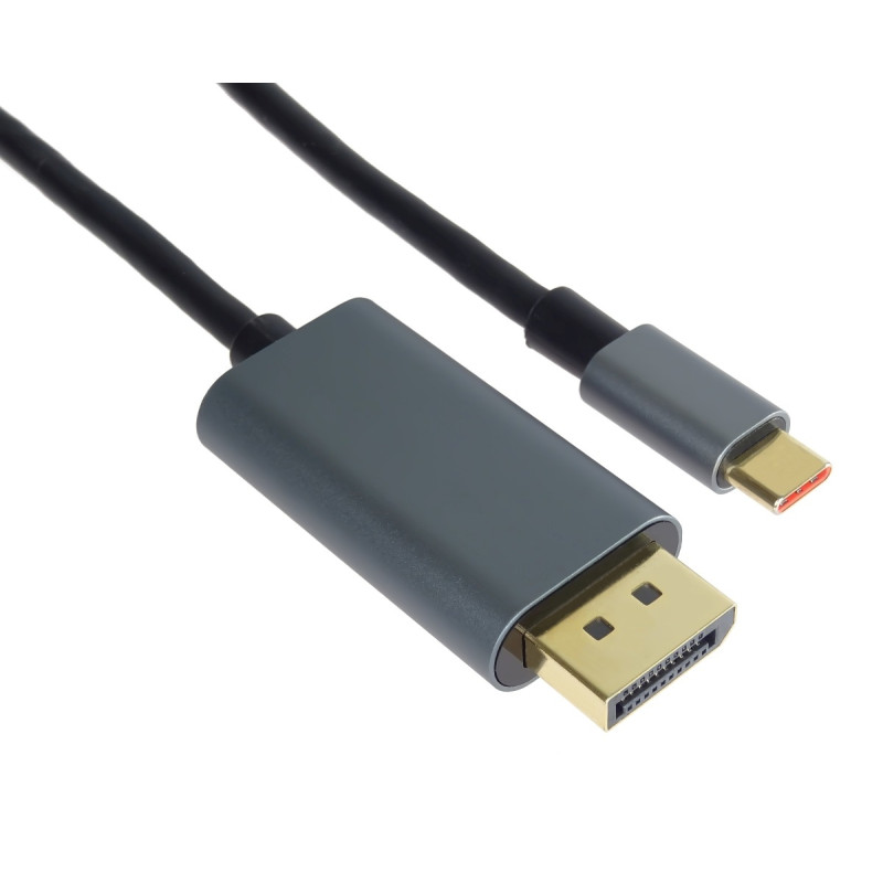 PremiumCord kábel USB-C na DisplayPort DP1.4 8K @ 60Hz a 4k @ 120Hz 2m