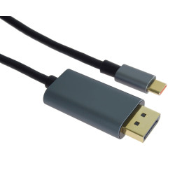 PremiumCord kábel USB-C na DisplayPort DP1.4 8K @ 60Hz a 4k @ 120Hz 2m