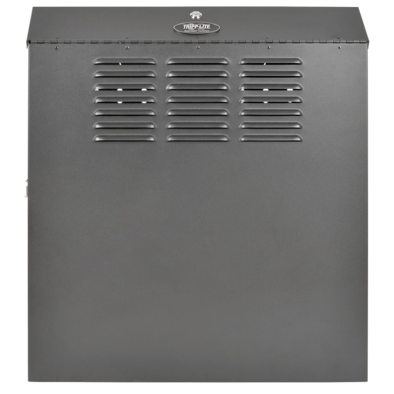 EATON - Skriňa SmartRack 4U vertikálne, Š-650, V-730, hĺbka pre prepínače, montáž na stenu