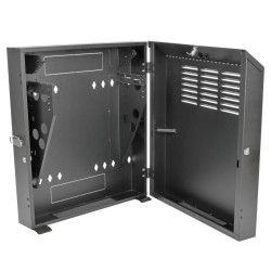 EATON - Skriňa SmartRack 4U vertikálne, Š-650, V-730, hĺbka pre prepínače, montáž na stenu
