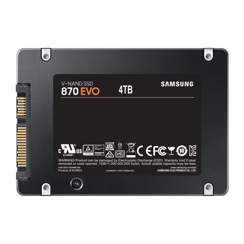 Samsung 870 EVO/4TB/SSD/2.5''/SATA/5R