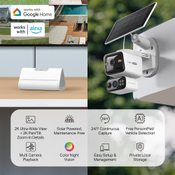 TP-LINK - Tapo HB410 Solárna kamera 2K dual (sada 2 kamer)