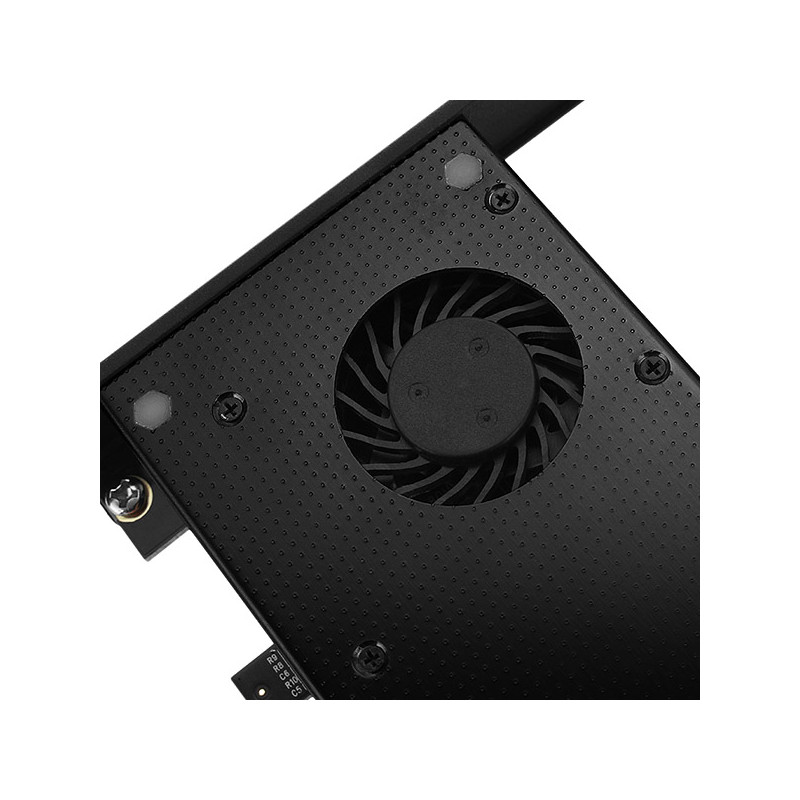 AXAGON PCEM2-DC, PCIe x4 - M.2 NVMe M-key + SATA B-key slot adaptér, chladič, vr. LP