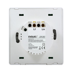 EVOLVEO WiFi Dual Switch, šikovný vypínač