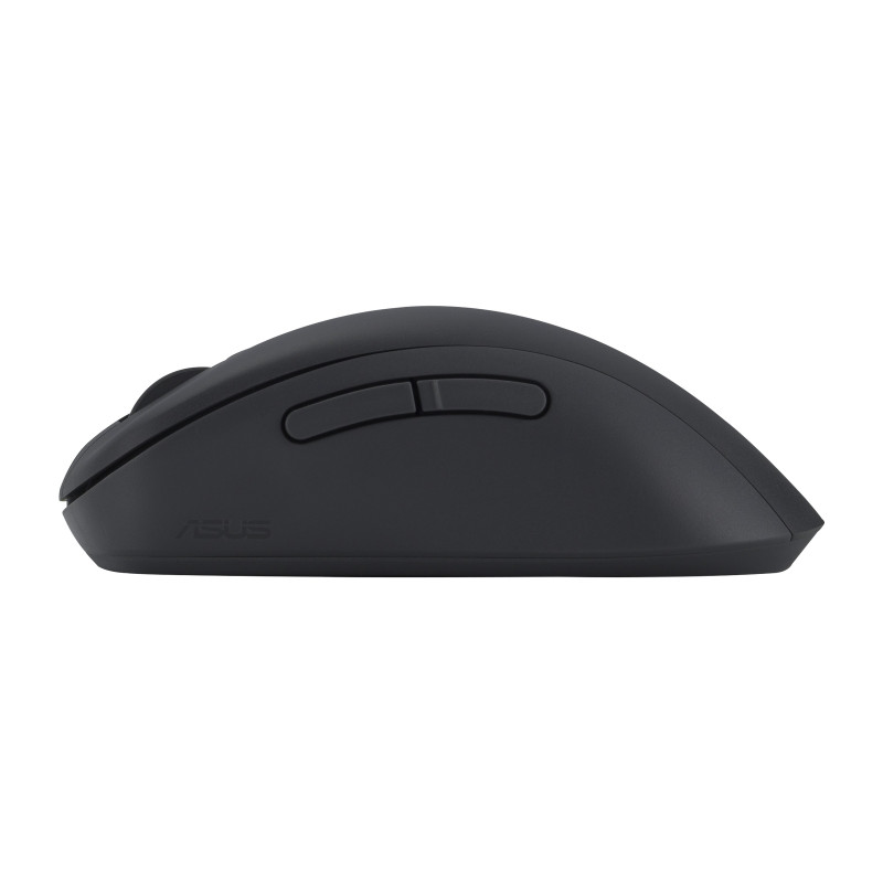 ASUS Wireless Mouse MD102/Kancelárska/Optická/Pre pravákov/1 600 DPI/USB+BT/Tmavosivá