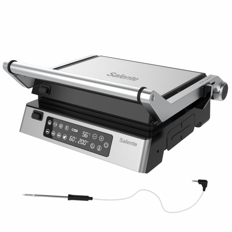 Salente FlamePro kontaktný gril s externou teplotnou sondou
