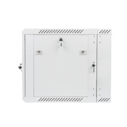 LANBERG RACKOVÁ SKRIŇA 19'' DVOJDIELNA NÁSTENNÁ 9U/600X600 (FLAT PACK) ŠEDÁ