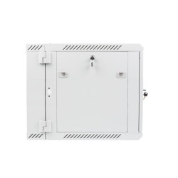 LANBERG RACKOVÁ SKRIŇA 19'' DVOJDIELNA NÁSTENNÁ 9U/600X600 (FLAT PACK) ŠEDÁ
