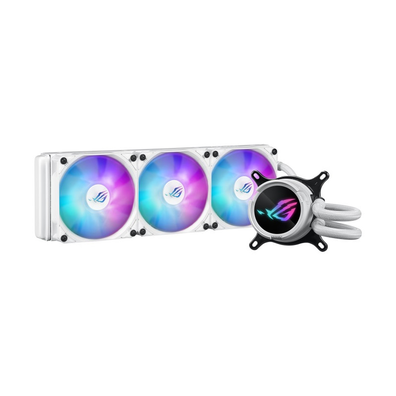ASUS - ROG STRIX LC III 360 ARGB LCD WHT
