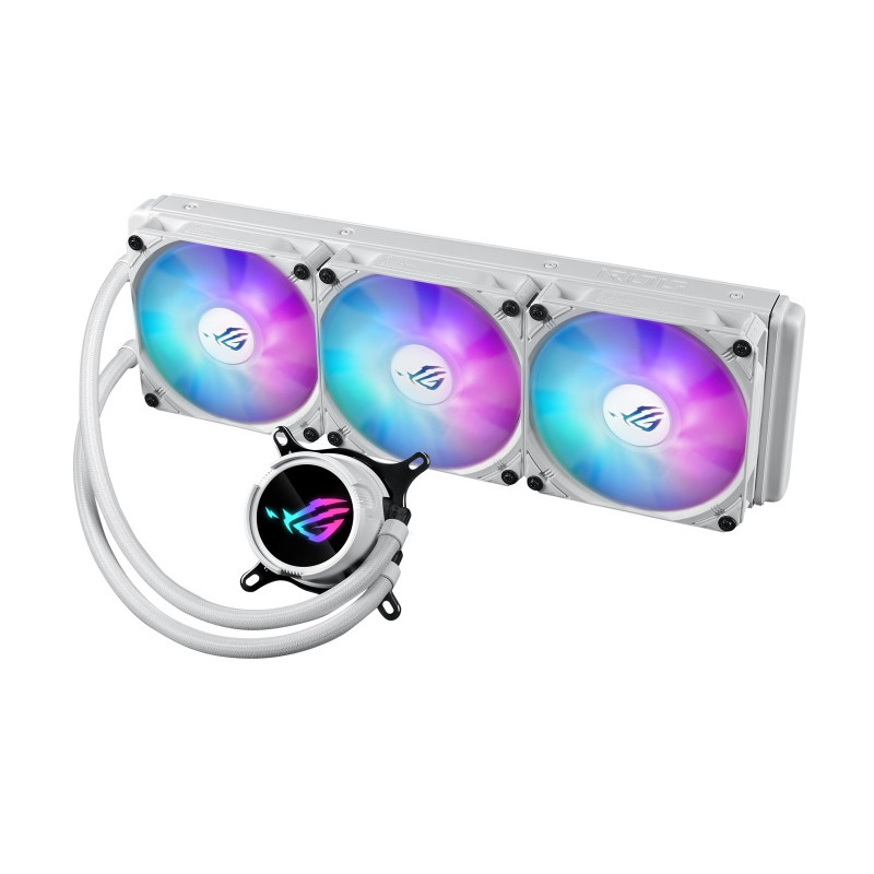 ASUS - ROG STRIX LC III 360 ARGB LCD WHT