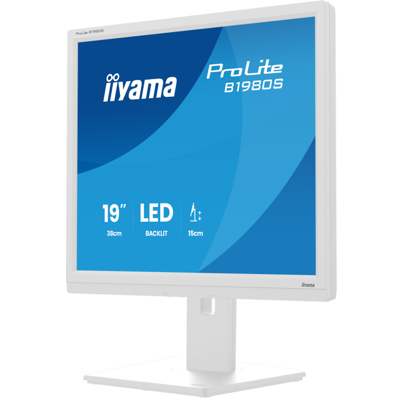 iiyama ProLite/B1980S-W1/19''/TN/1280x1024/75Hz/3ms/White/3R