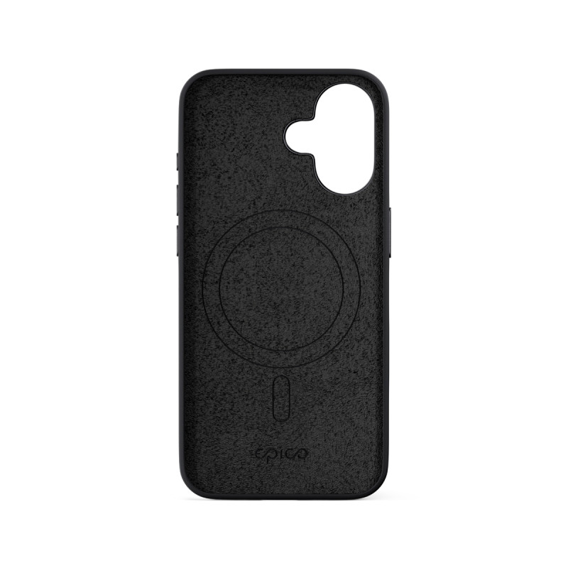 Epico Mag+ Silicone Pre kryt iPhone 16 Plus - čierny