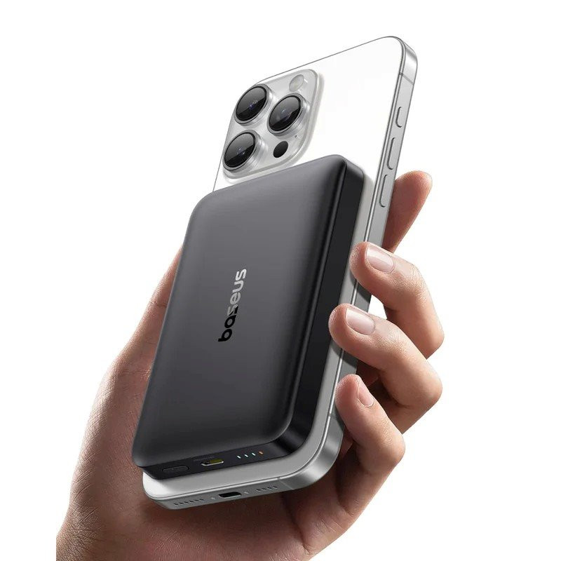 NONAME - Baseus EnerFill FM12 22.5W Magnetická Powerbanka 10000mAh Black