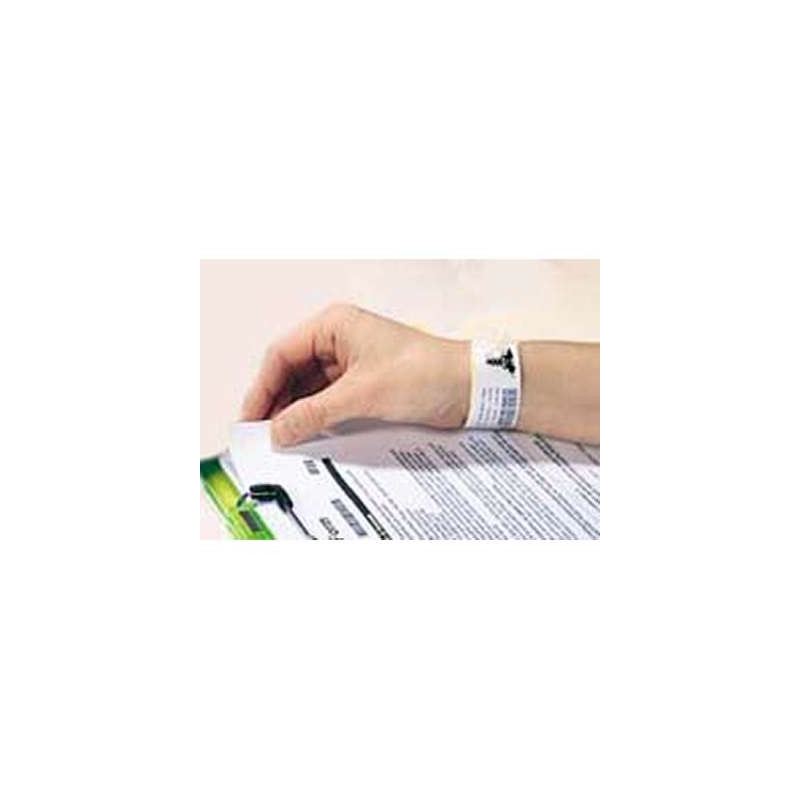 ZEBRA - Wristband - HC100 Cartridge, Polypropylén, DT, 25,4x279,4mm, 200/roll