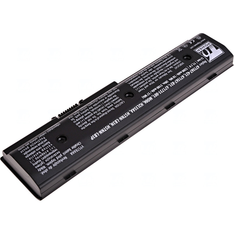 Batérie T6 Power pre HP Pavilion dv4-5000, dv6-7000, dv7-7000, m6-1000, 5200mAh, 58Wh, 6cell