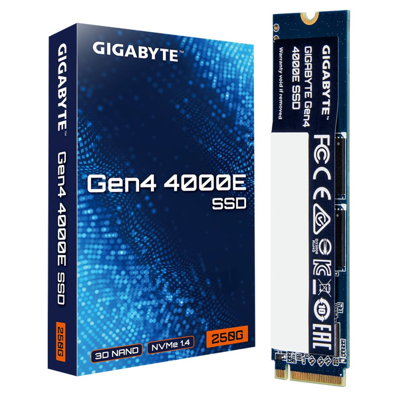 Gigabyte Gen4 4000E/250GB/SSD/M.2 NVMe/3R