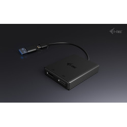 i-tec USB-A/USB-C Dual 4K DP Video adaptér
