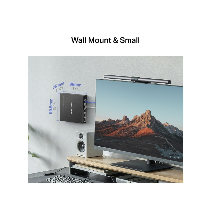 Mercusys MS105GS-M2 5x2.5G Desktop switch