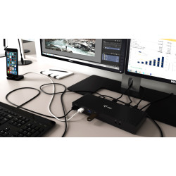i-tec USB 3.0 / USB-C 5K Univerzálna dual dokovacia stanica