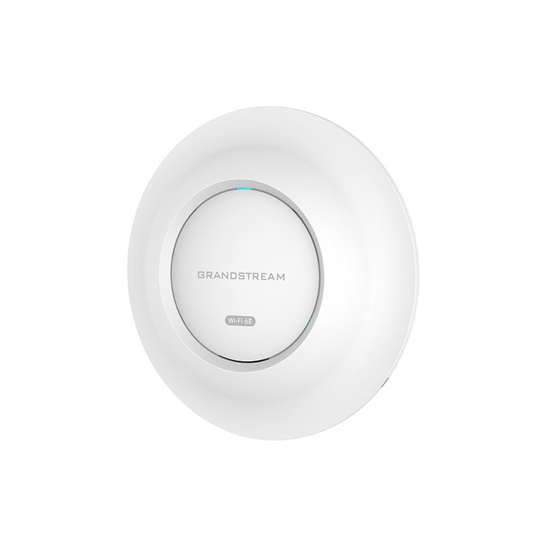 Grandstream GWN7665 AP, Wi-Fi 6E, 802.11ax, Tri Band 2x2:2 MU-MIMO DL/UL OFDMA, 384 klientov, 48 SSID
