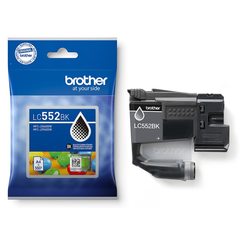 Brother LC-552BK - inkoust černý