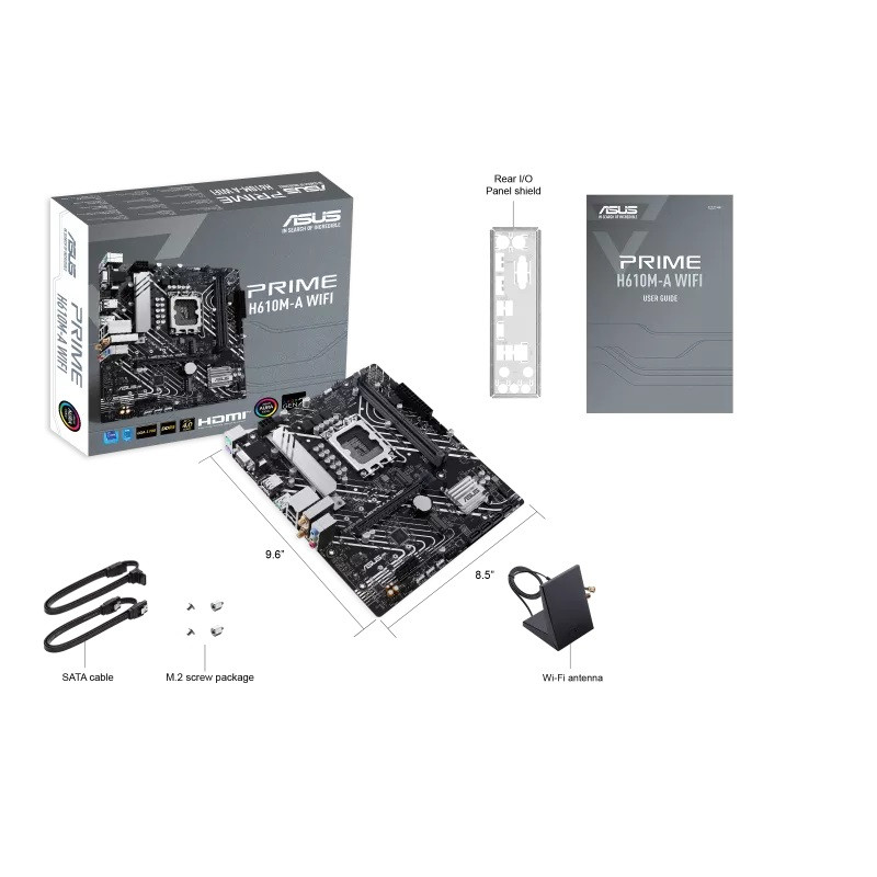 ASUS PRIME H610 WIFI/LGA 1700/mATX