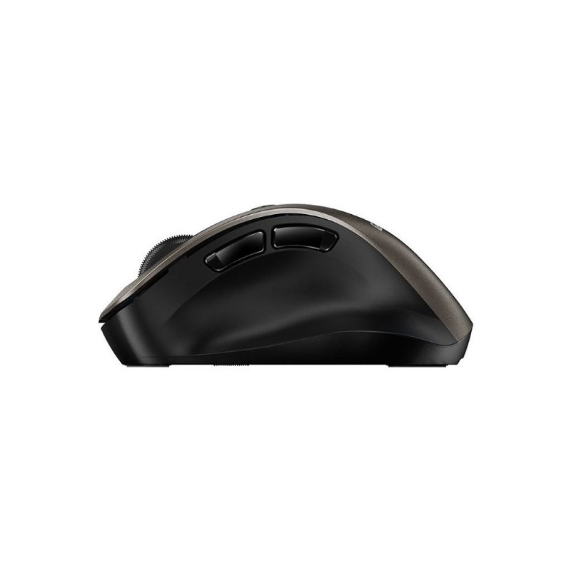 Genius Ergo 9000S/Ergonomická/Optická/Pre pravákov/2 400 DPI/USB+BT/Champagne Titanium