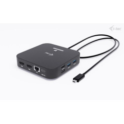 i-tec USB-C Dual HDMI Docking Station, Power Delivery 100W