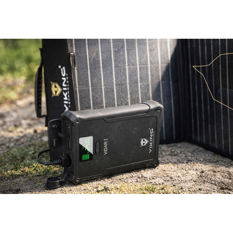 Set powerbanka Viking VIDAR I a solárny panel Viking L60 PD