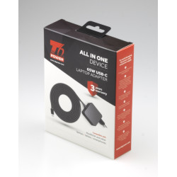 T6 Power univerzálny adaptér k notebooku, 65W, USB-C