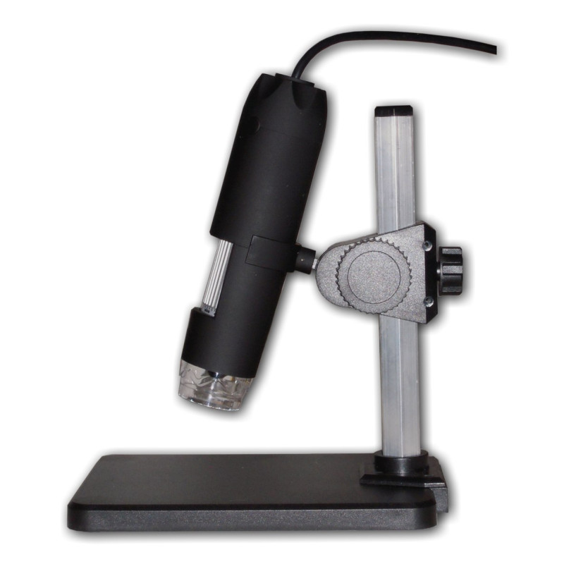 W-Star Digitálny mikroskop DM2M800S, 800x, prísvit, čierna, W10 USB