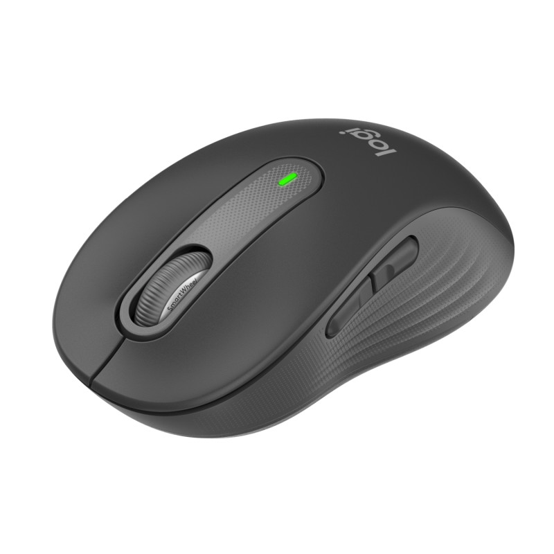 LOGITECH Signature M650 for Business/Kancelárska/Laserová/Pre pravákov/4 000 DPI/USB+BT/Grafitová