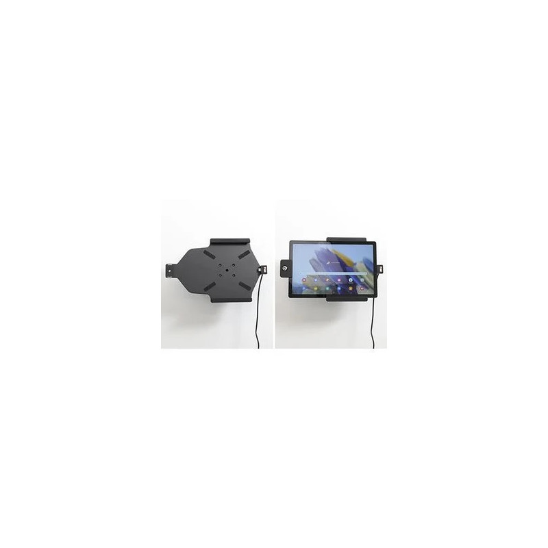 BRODIT - Brodiť držiak na Samsung Galaxy Tab A8 (SM-X200/SM-X205), uzamykateľný, s nabíjaním z CL/USB