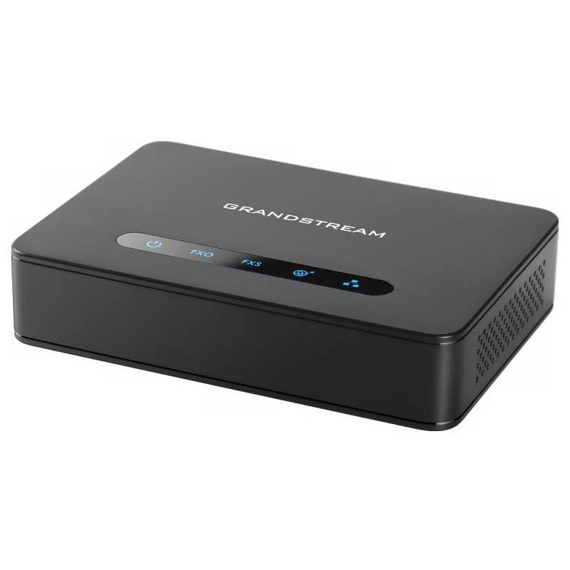 Grandstream HT813 1FXS, 1FXO ATA brána, 2 SIP úč,2x100Mb LAN, NAT router, 3-way konf., provisioning