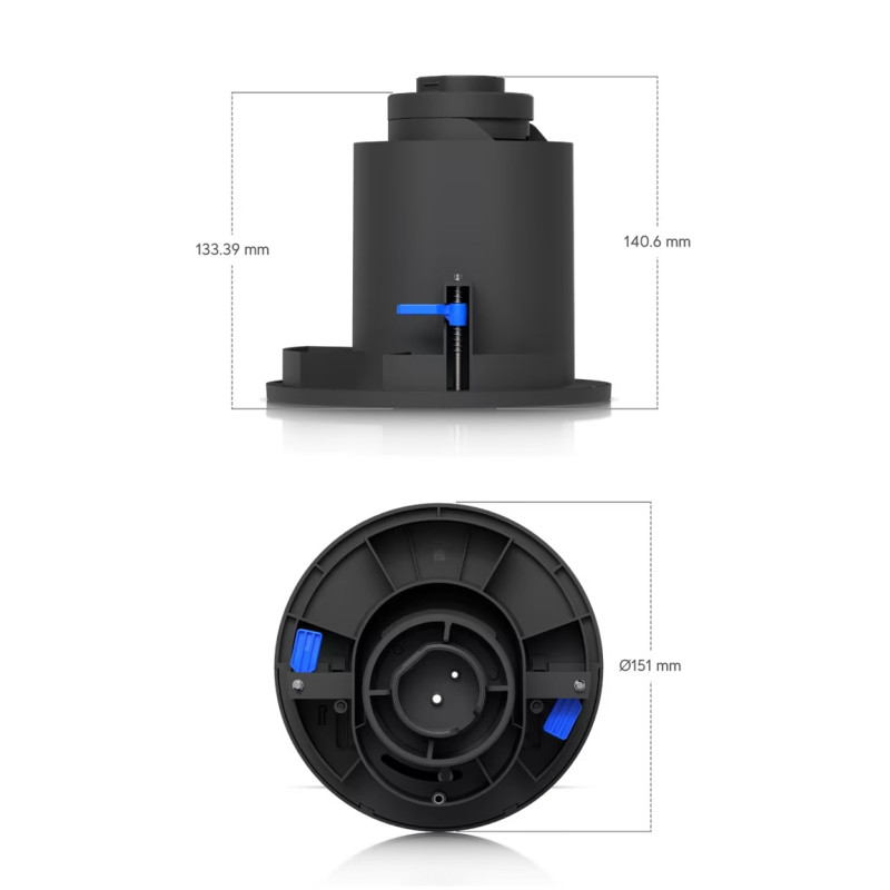 Ubiquiti UACC-G6-PTZ-ICM-B, G6 PTZ In-Ceiling Mount, čierna