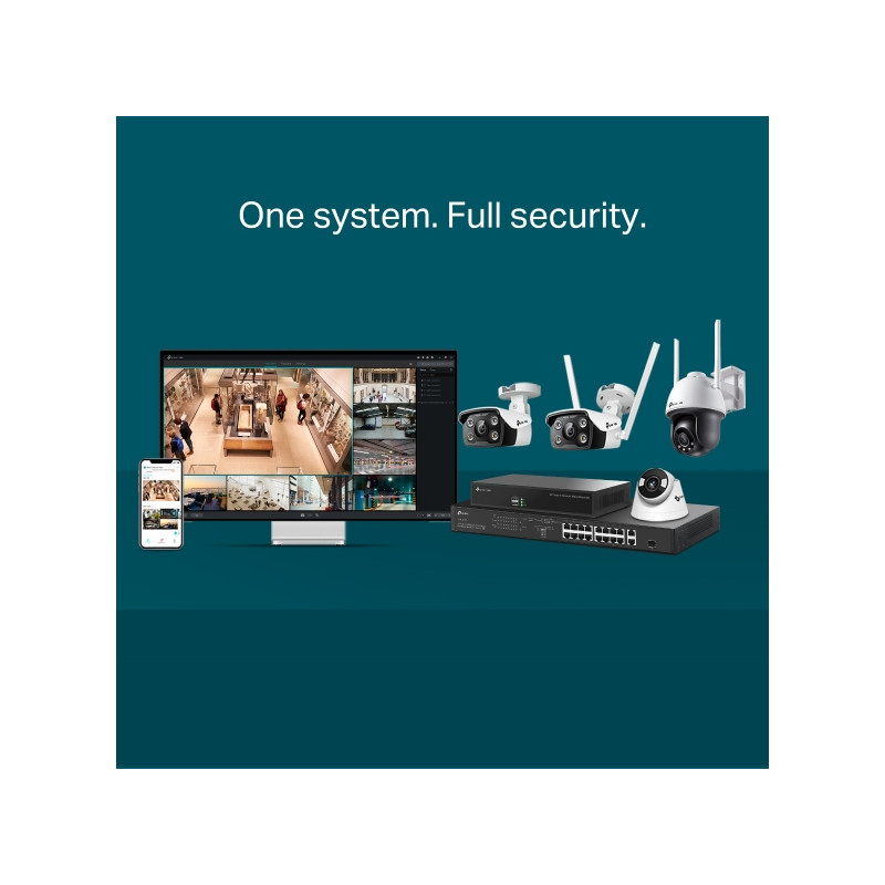 TP-LINK - VIGI C340(6mm) 4MP Outdoor farebná Bullet Net Cam