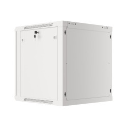 LANBERG RACKOVÁ SKRIŇA 19'' NÁSTENNÁ 12U/600X600 PRO VLASTNÚ MONTÁŽ S KOVOVÝMI DVERAMI ŠEDÁ