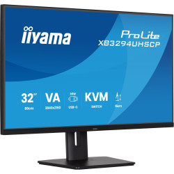 iiyama ProLite/XB3294UHSCP-B1/31,5''/VA/4K UHD/60Hz/2ms/Čierna/5R