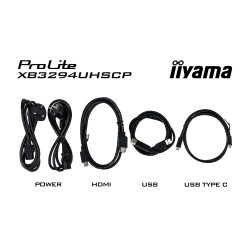 iiyama ProLite/XB3294UHSCP-B1/31,5''/VA/4K UHD/60Hz/2ms/Čierna/5R