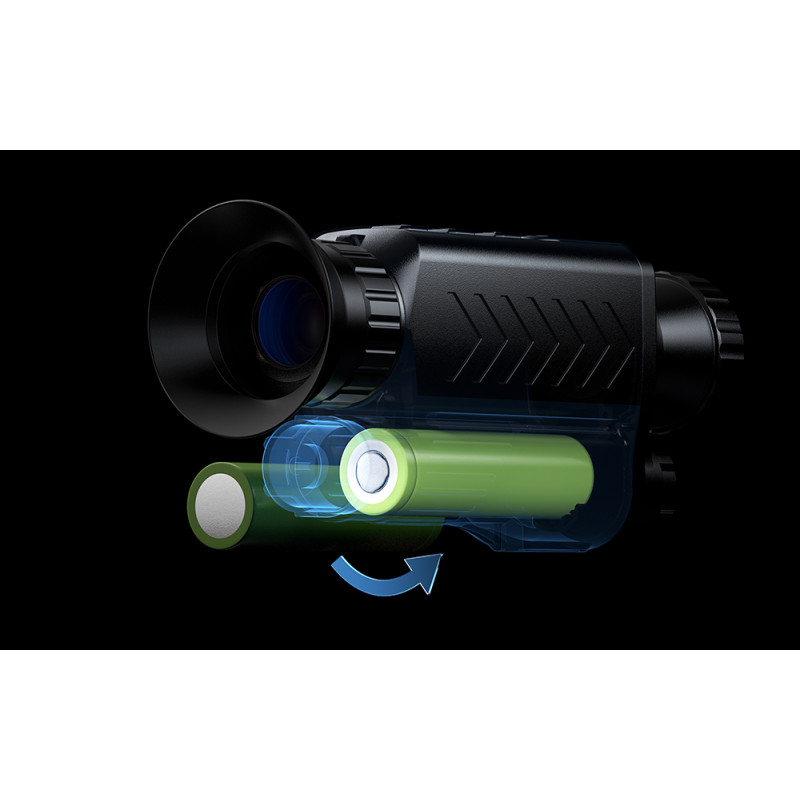 VIKING - TOPDON termovízny monokulár TS005/dosah 1280m/OLED 1024x768/2x3300mAh/50Hz/IP65