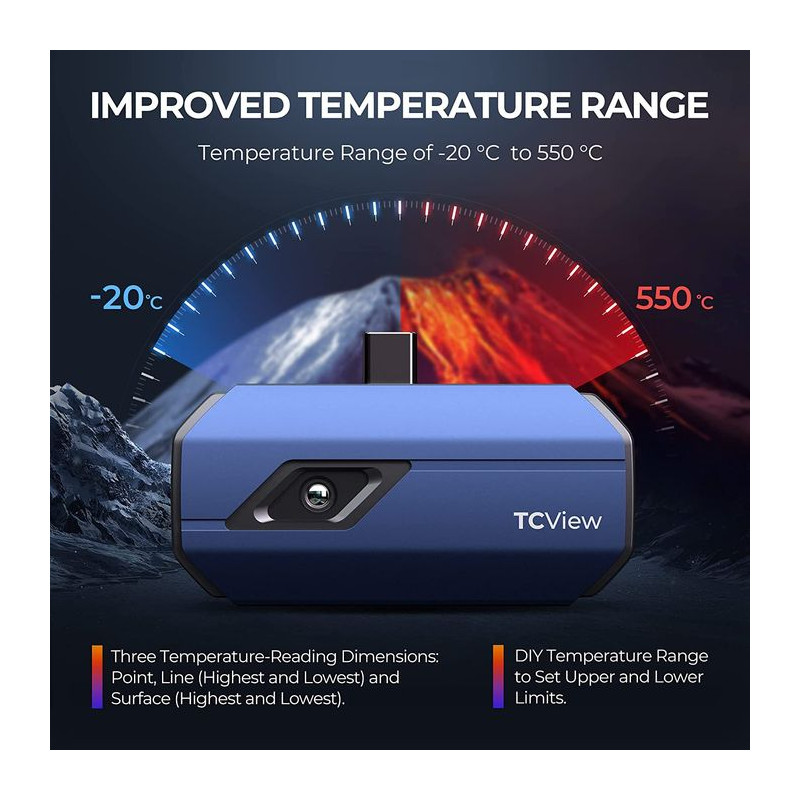 VIKING - TOPDON TCView TC001 termálna infra kamera