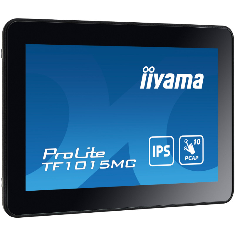 10'' iiyama TF1015MC-B3: WXGA, 10P, VGA, HDMI, DP