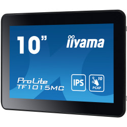 10'' iiyama TF1015MC-B3: WXGA, 10P, VGA, HDMI, DP