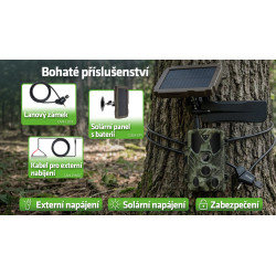 EVOLVEO StrongVision LTE POWER, fotopasca & bezp. kamera, 4G LTE, cloud/e-mail, 3x21700 batéria