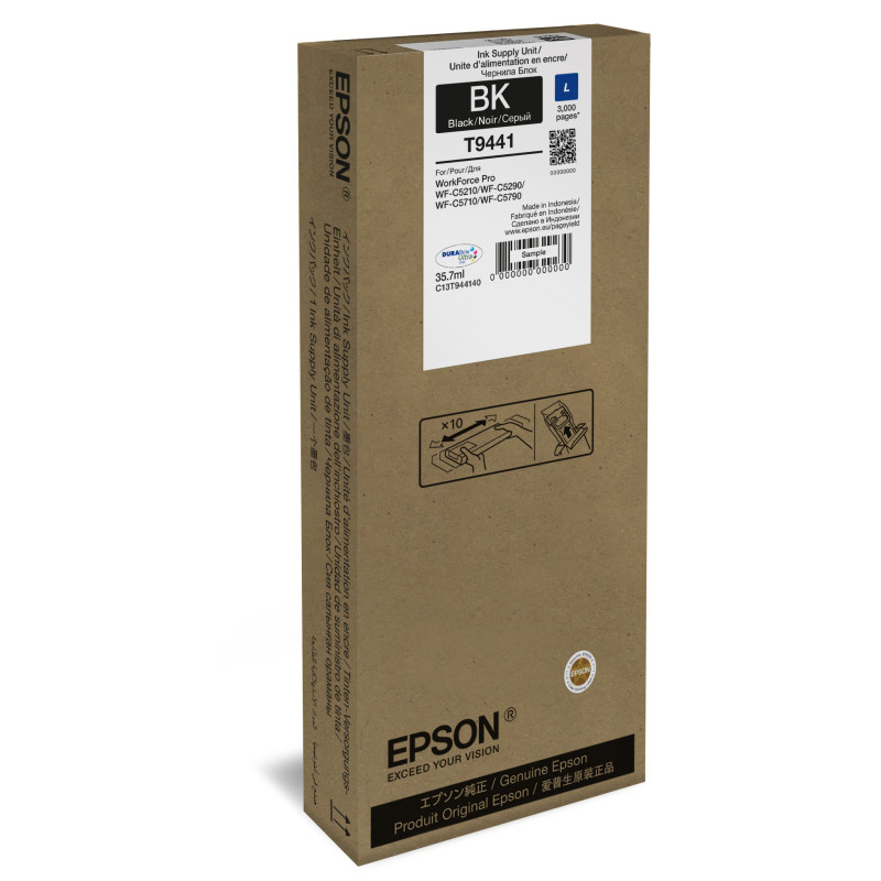 Epson séria WF-C5xxx - Ink Cartridge Black L