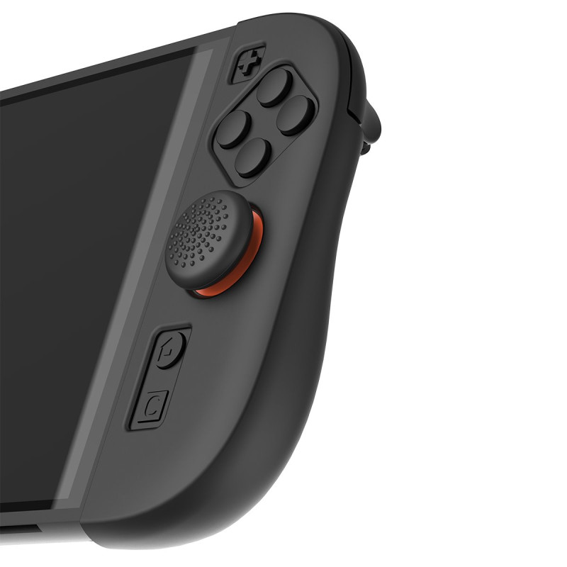 NONAME - iPega SW2083A Silikonové Krytky JoyCon Ovládače pre Nintendo Switch 2 Black